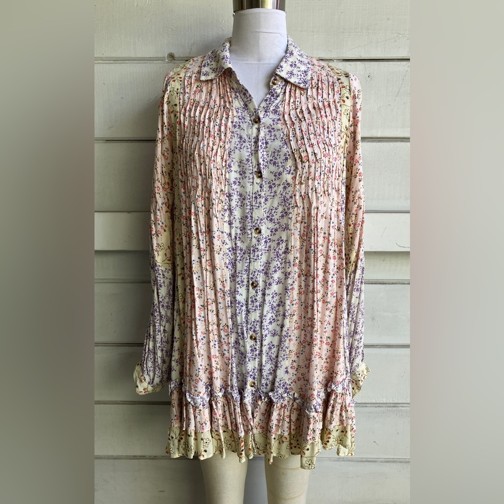 Free People Pastel Ditsy Tunic.